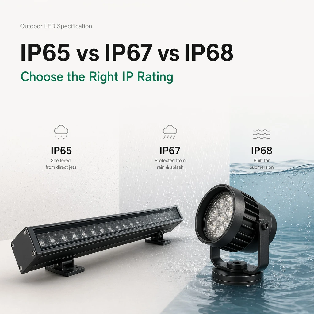 IP65 vs IP67 vs IP68 — Which Rating Do You Actually Need?