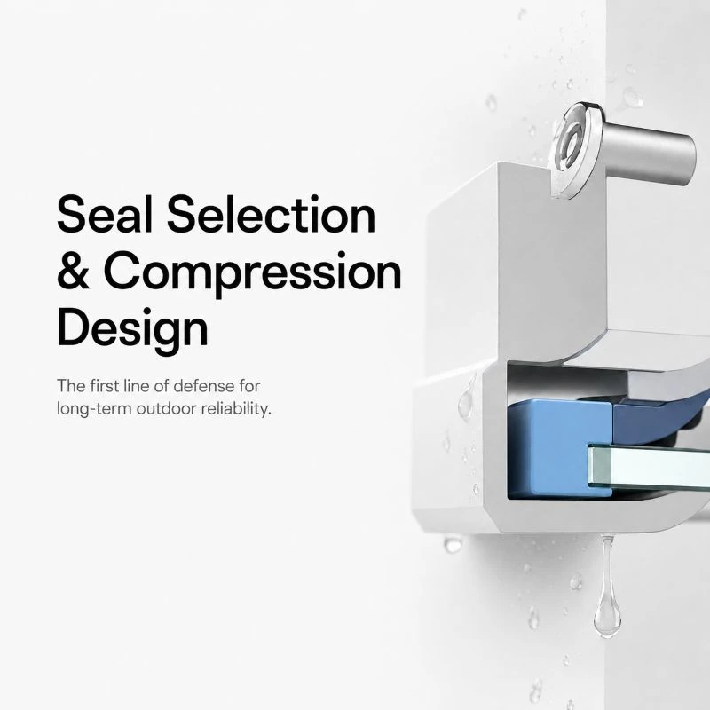Gasket Material Selection and Compression Design — The First Line of Defense in Outdoor Luminaire Waterproofing