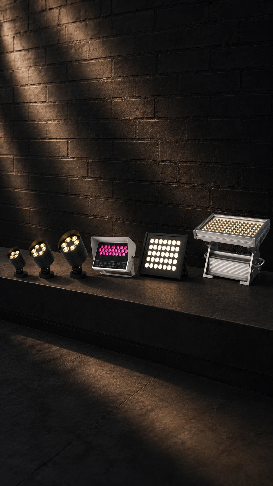 TPK spotlight and floodlight product family