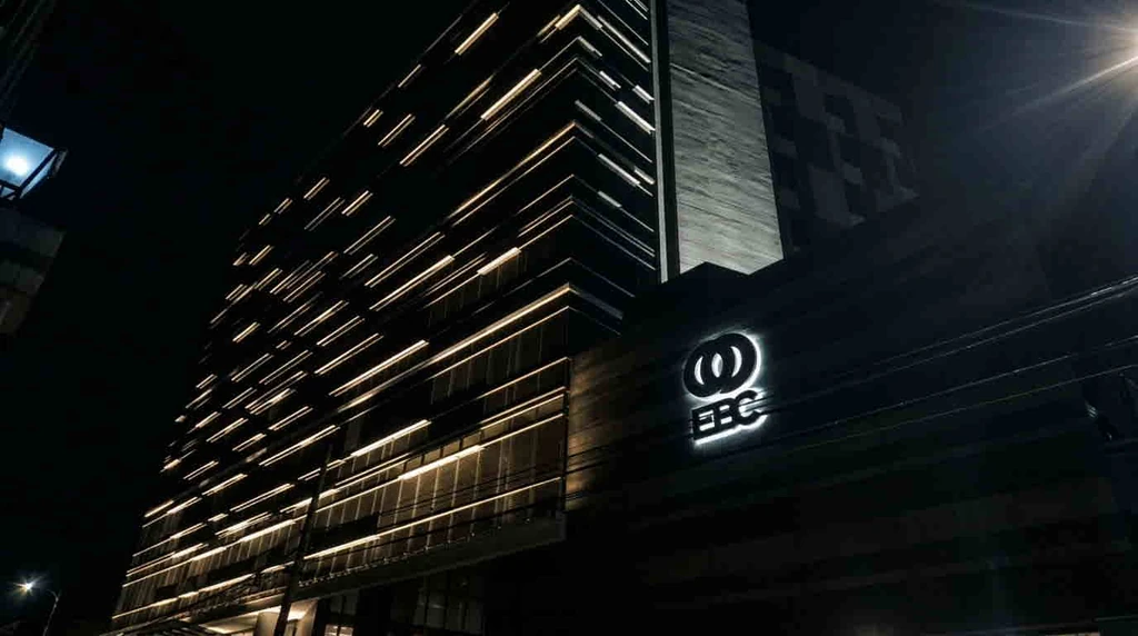 EBC Building Architectural Facade Lighting