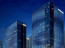 Linhai Business Headquarters | Commercial Building Facade Lighting Project