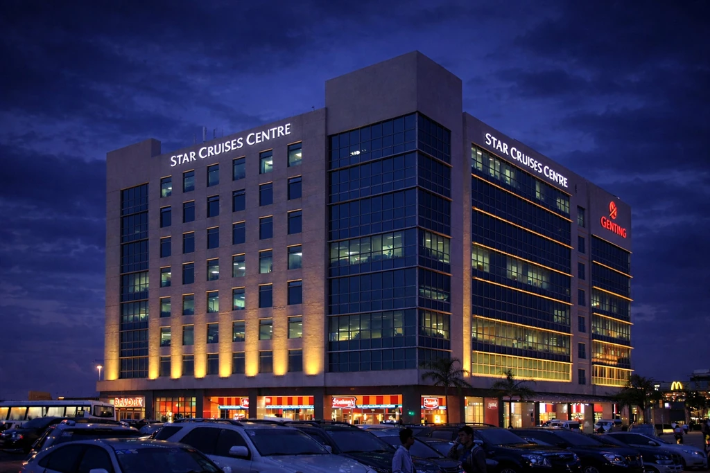 Star Cruises Centre Philippines | Architectural Facade Lighting Project