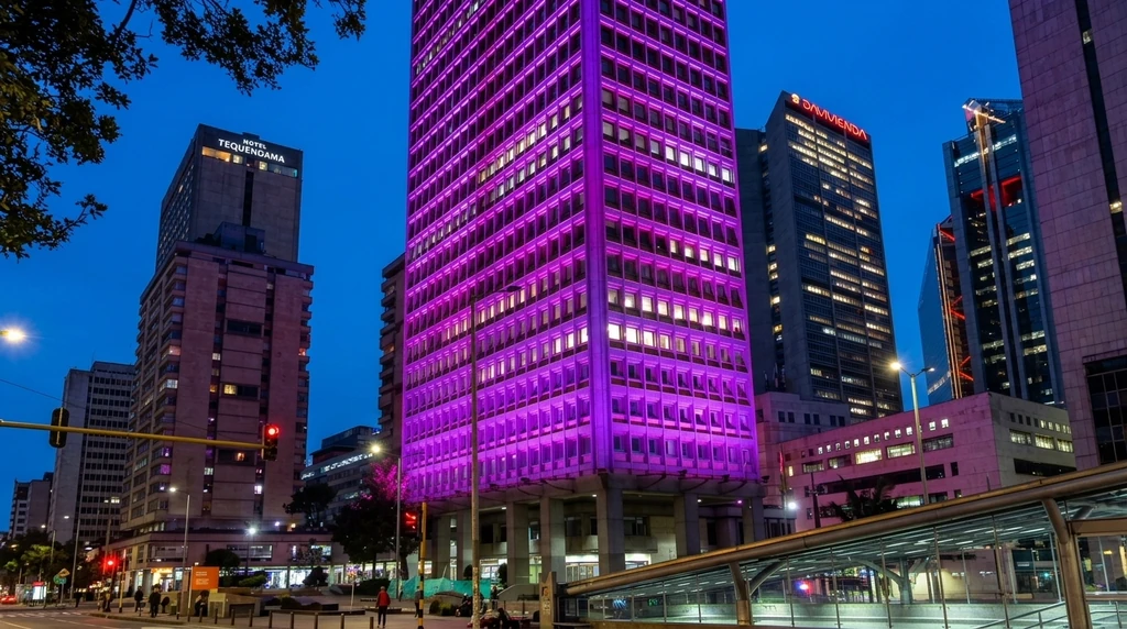 Torre Bavaria Building Facade Lighting