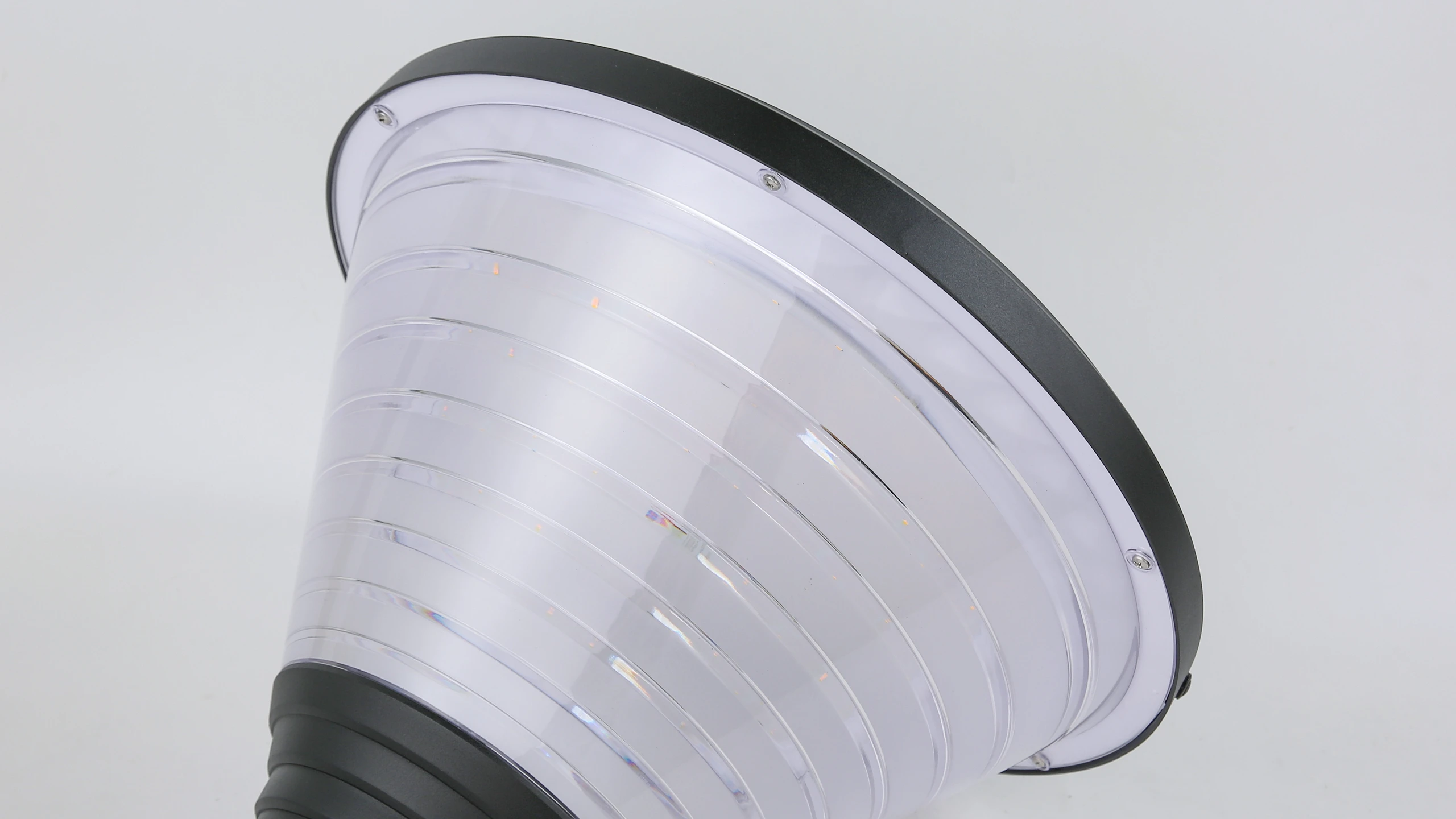SGL-001 stepped conical anti-glare optical polycarbonate diffuser
