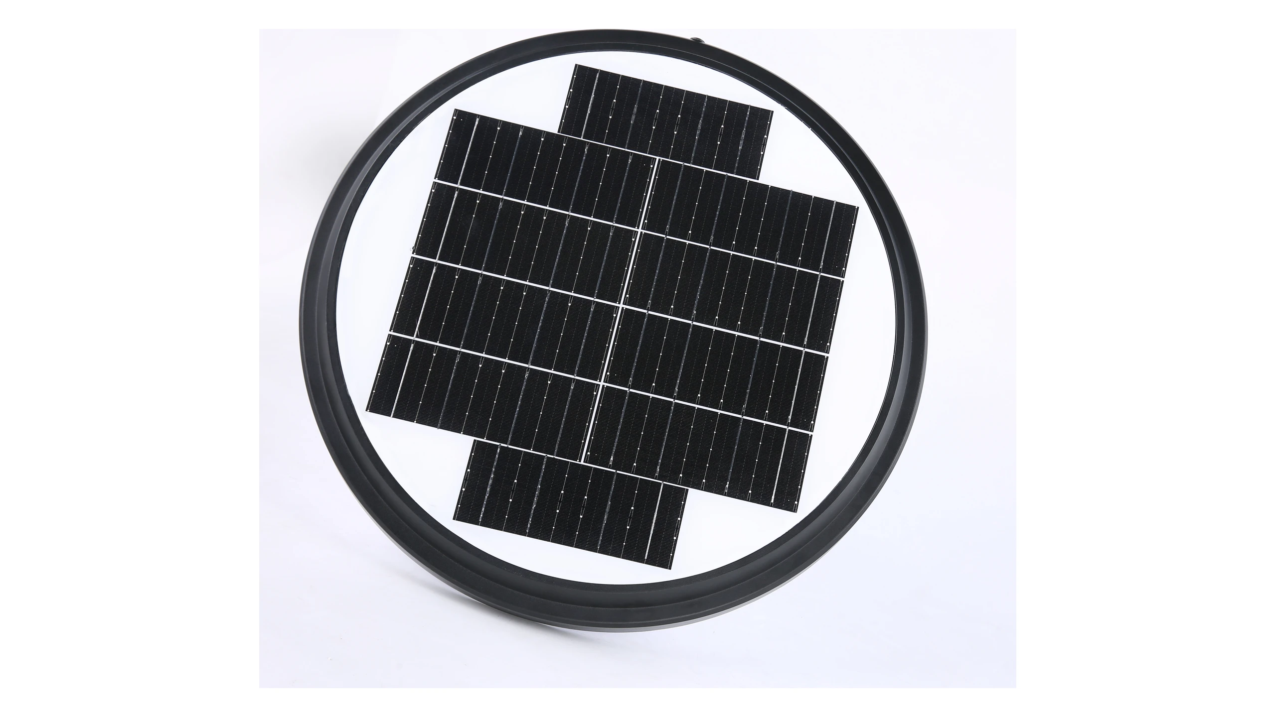 SGL-006 monocrystalline solar panel canopy disc top view