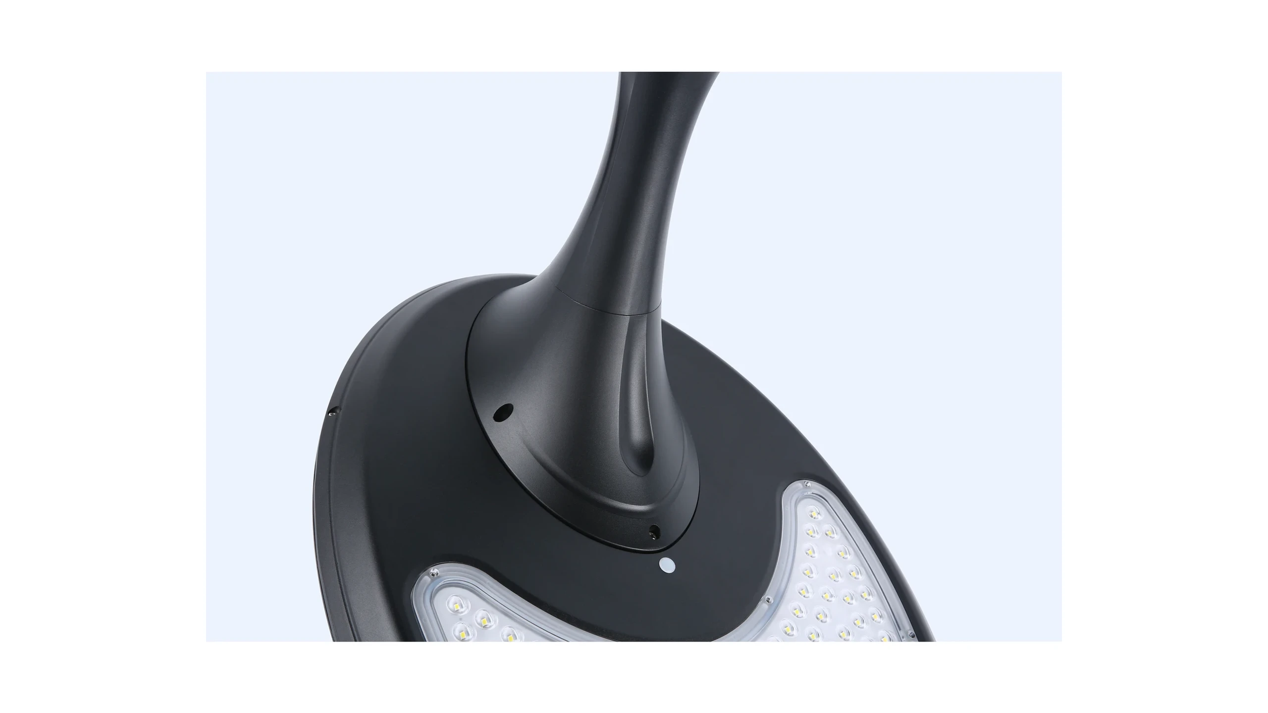 SGL-2808 precision optical lens and die-cast neck close-up