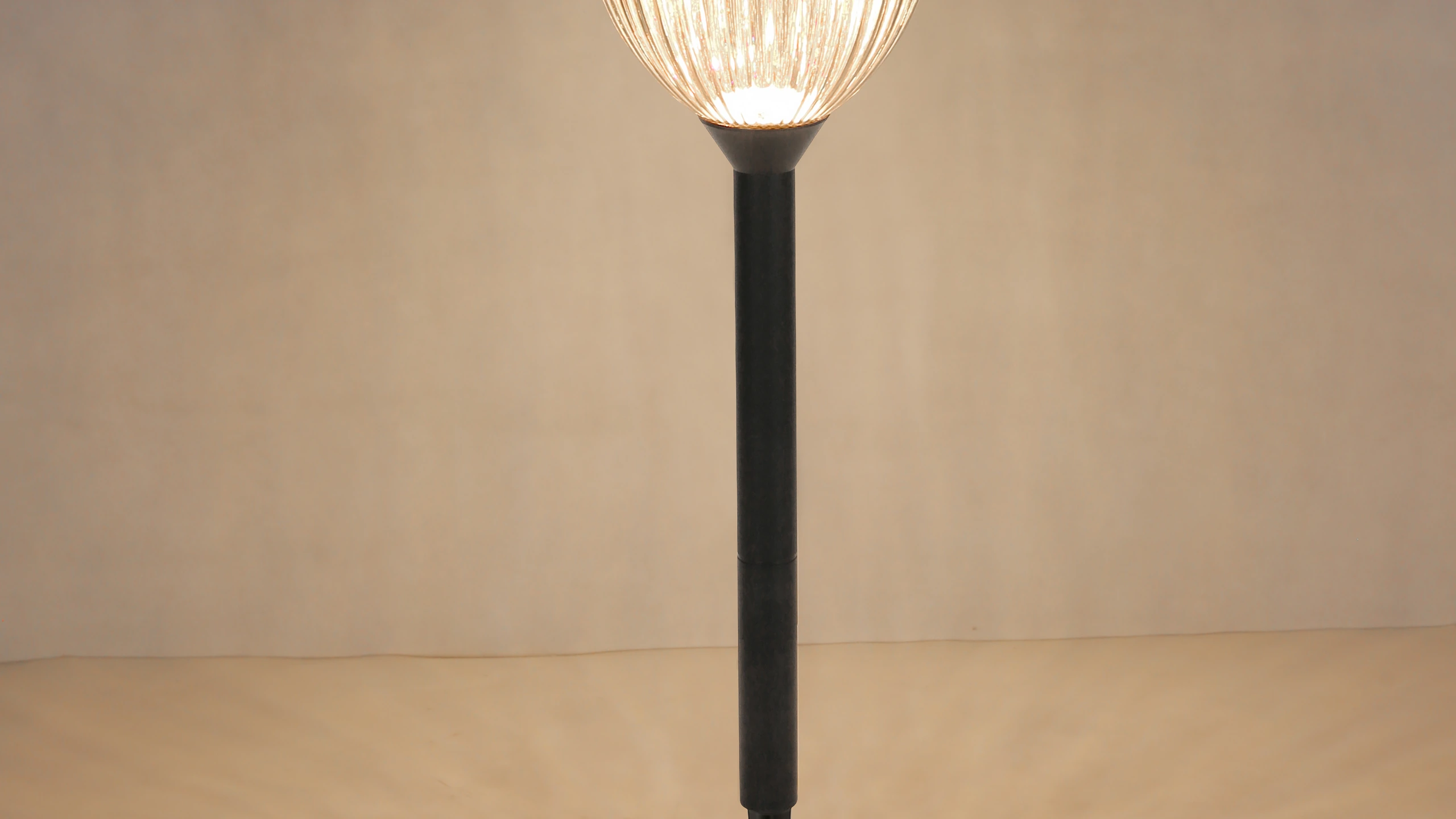 SLL-0705 warm 3000K pumpkin ribbed downward pathway illumination