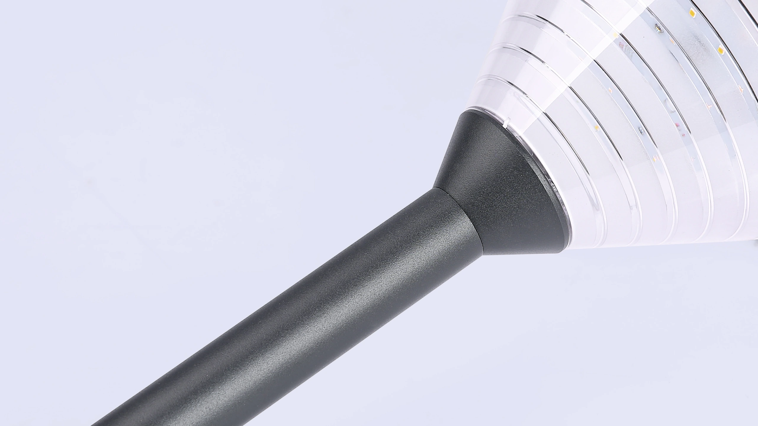 SLL-3004 conical optical diffuser and anodized connection collar