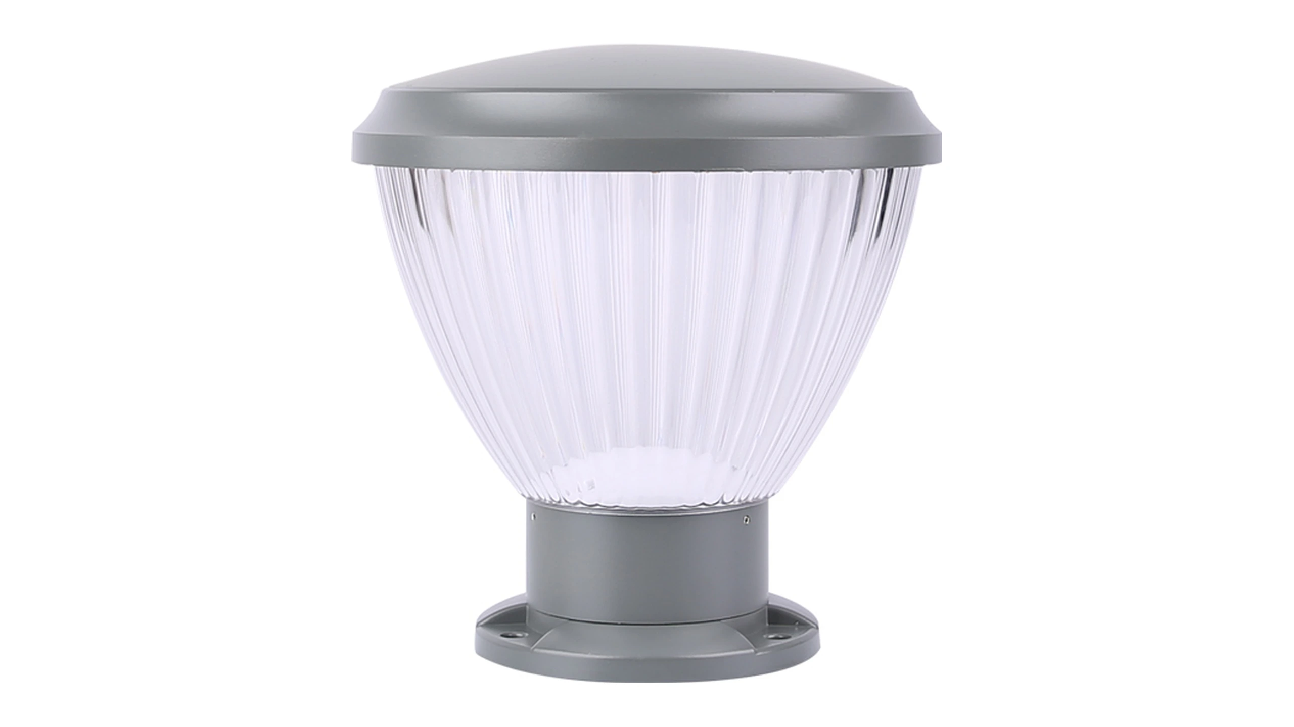 SPL-4104 AC hardwired mains gray architectural pillar lantern