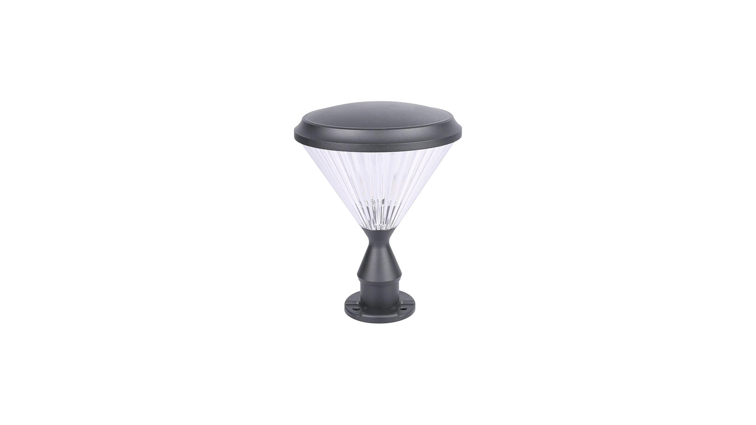 SPL-5405 AC hardwired mains black architectural pillar lantern