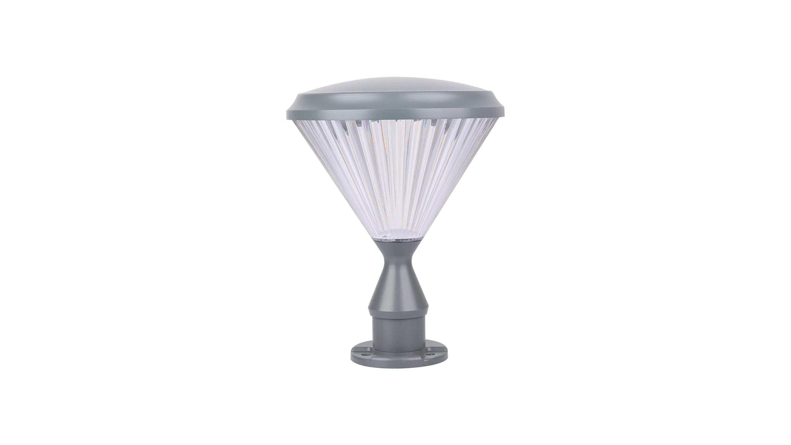 SPL-5405 AC hardwired mains gray architectural pillar lantern