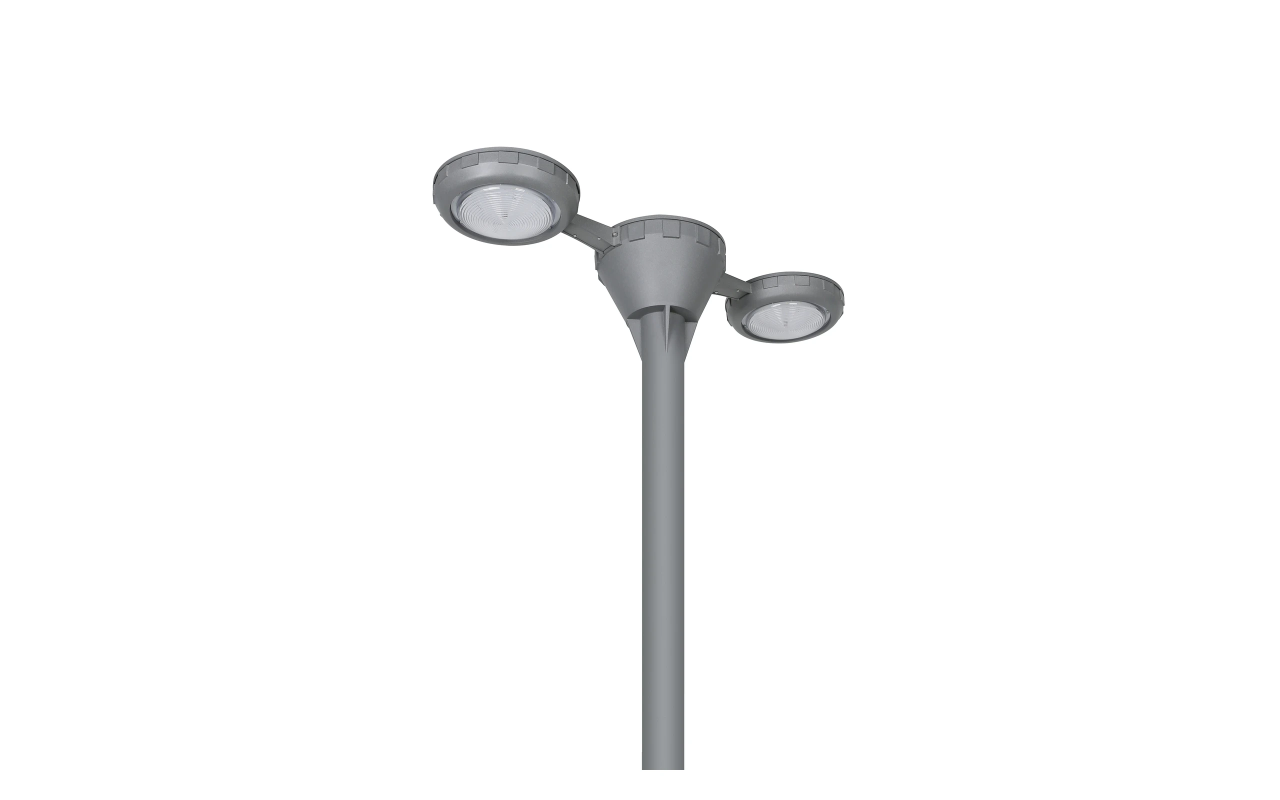 SSL-2005 die-cast aluminum base and Ø76mm internal tenon receiver engineering detail