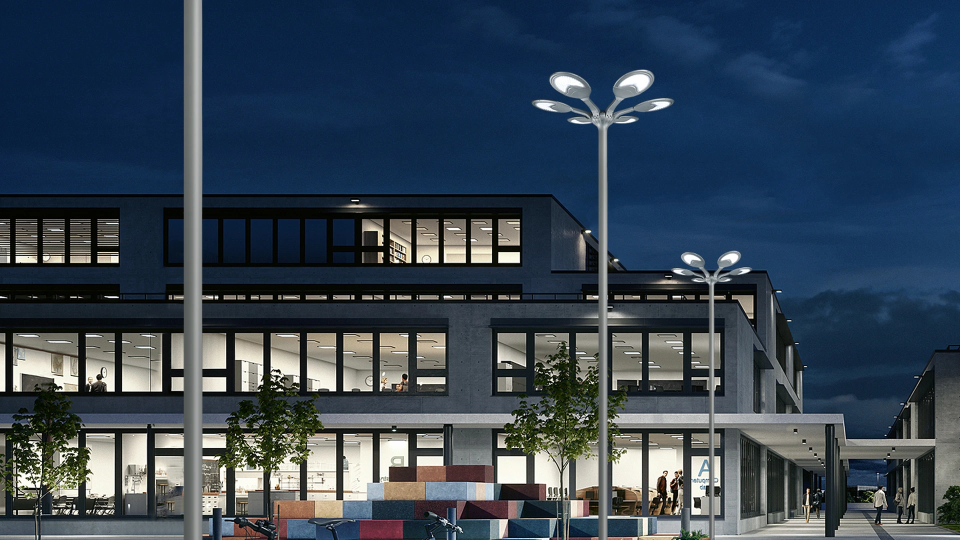 SSL-5109 corporate campus perimeter boulevard commercial application