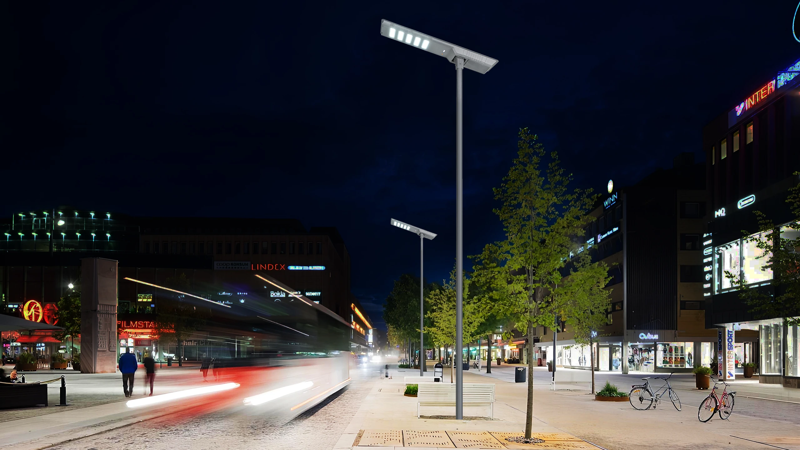 SSL-8060 industrial logistics park perimeter commercial application