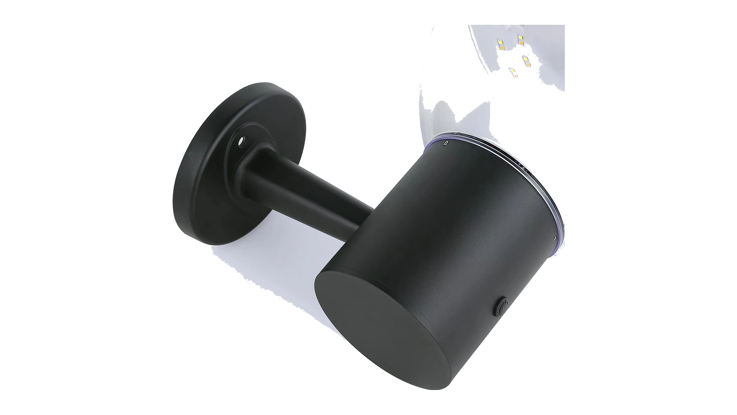 SWL-3006 die-cast circular wall flange and standoff mounting arm