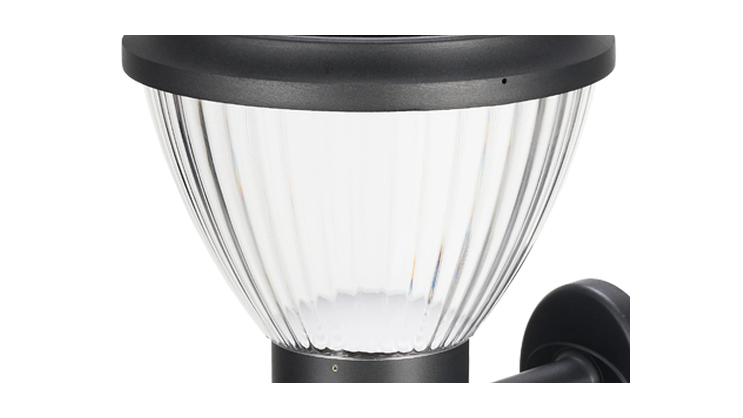 SWL-4001 ribbed fluted pumpkin optical diffuser close-up detail