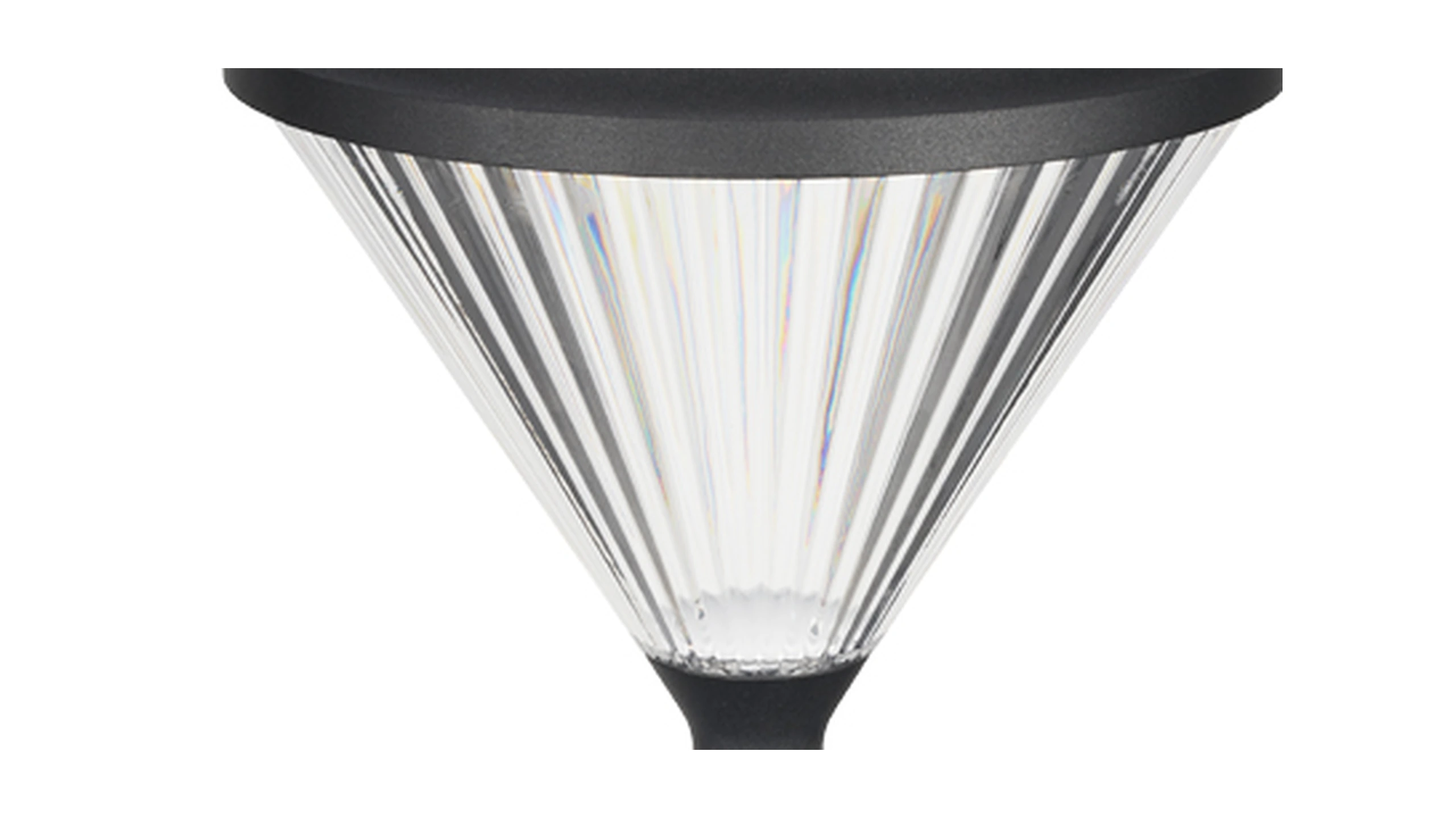 SWL-4005 diamond inverted-cone fluted optical diffuser close-up detail