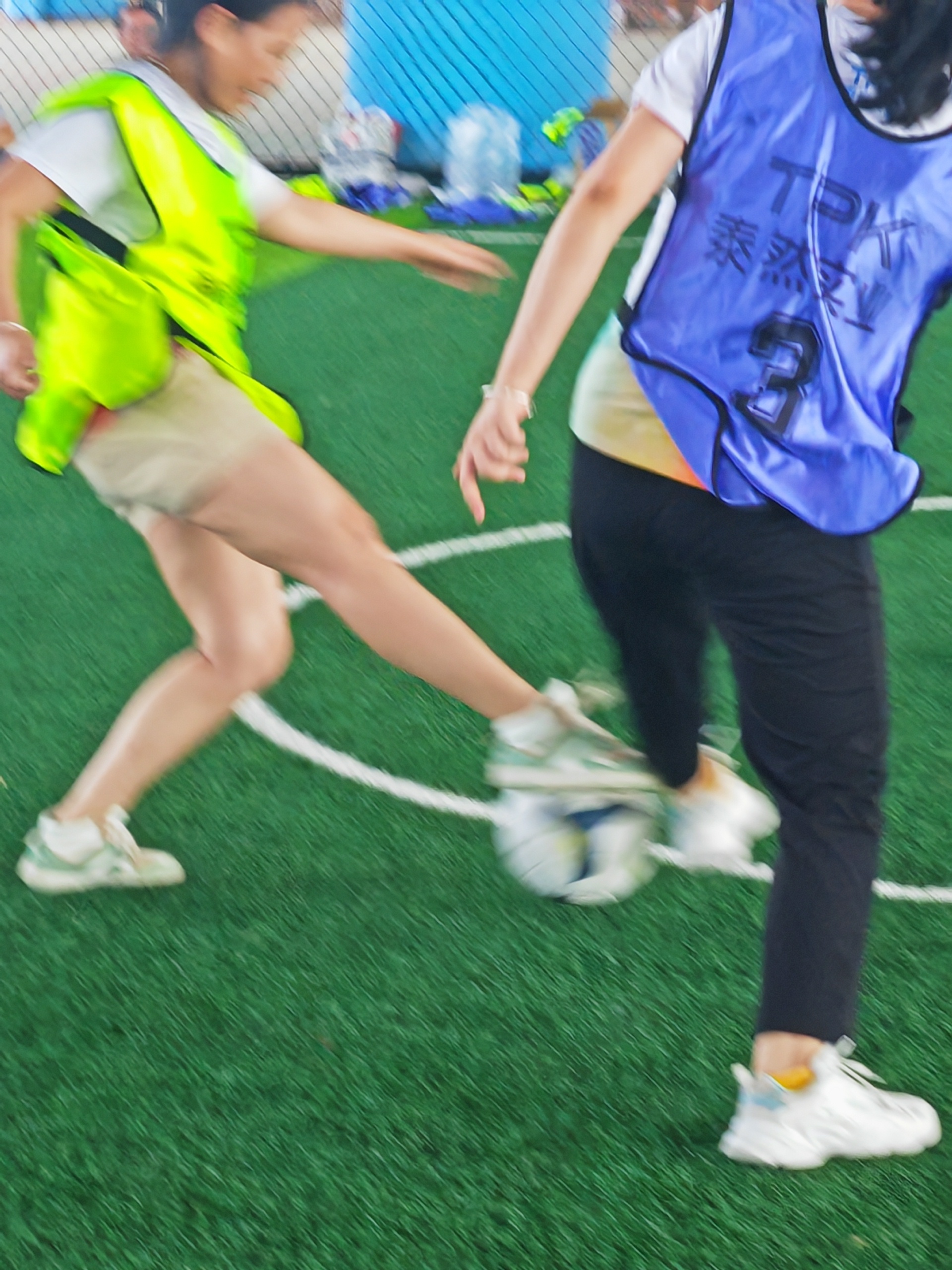 A goal celebration on the pitch.