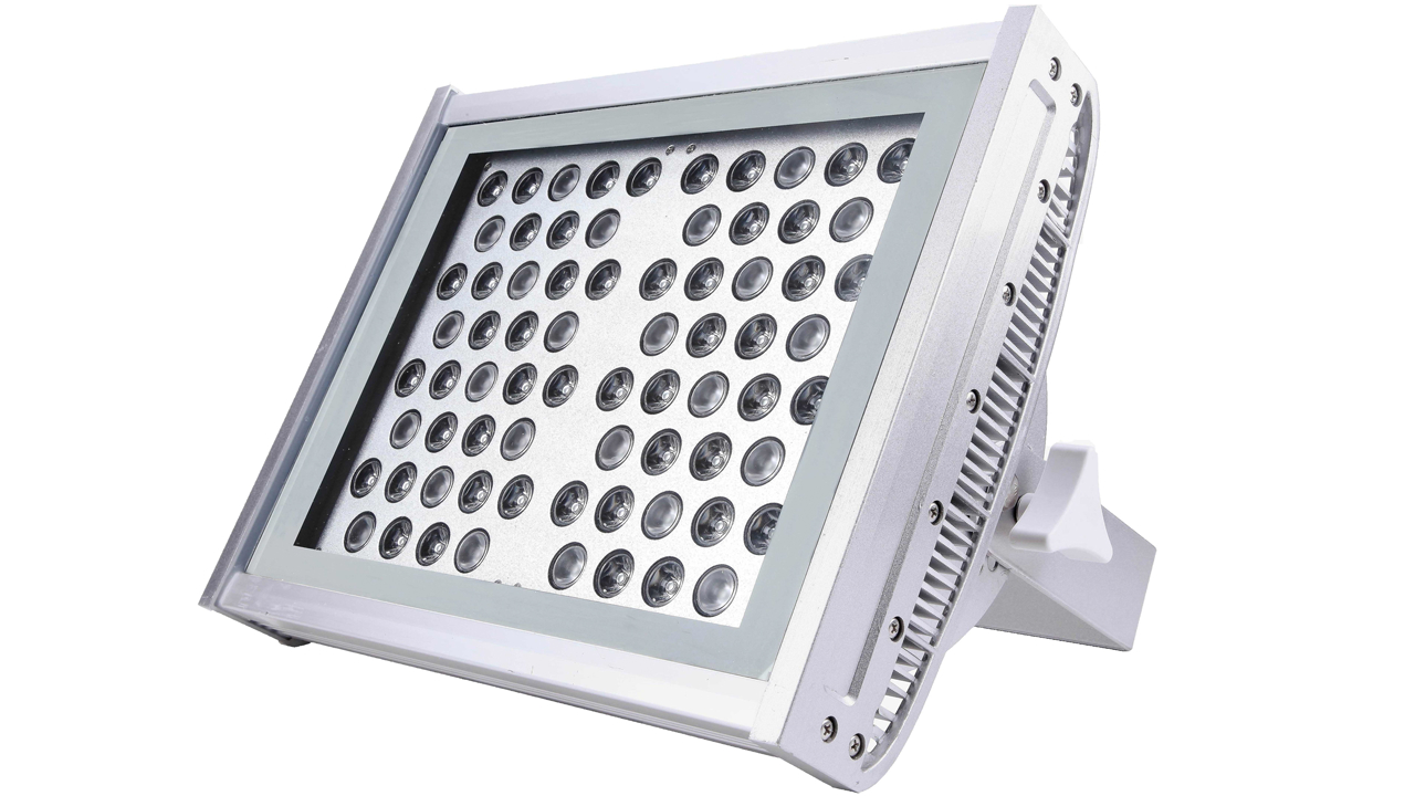 SP-F310A LED floodlight silver housing view