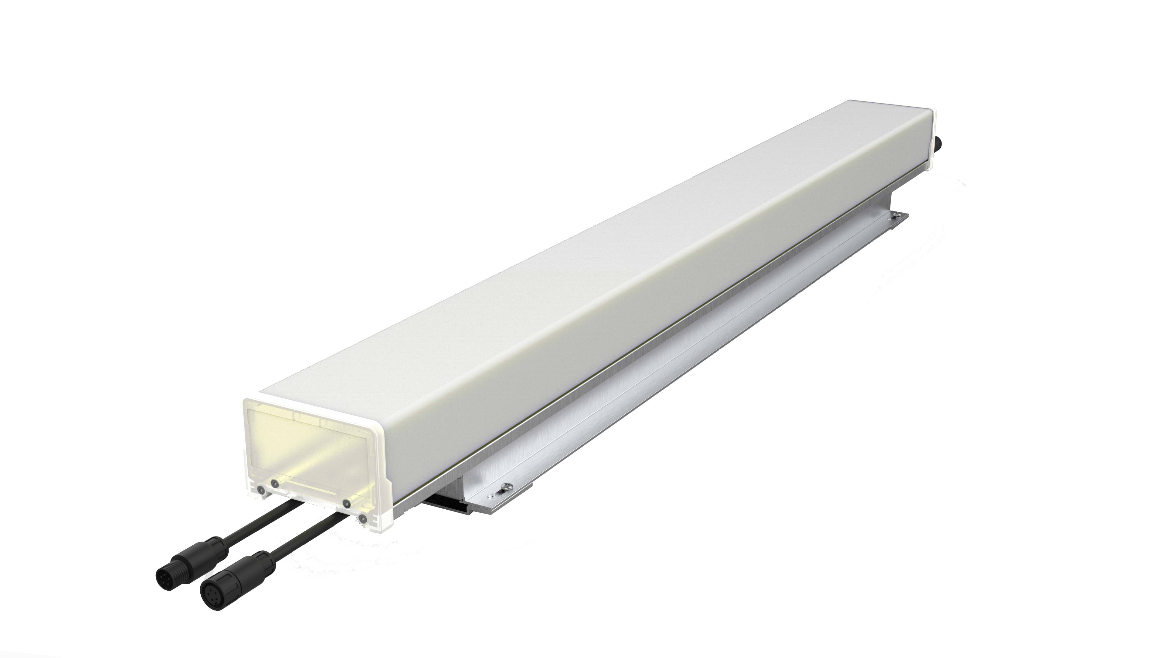 LLS-OP-W100 34W IP65 CE-certified outdoor LED linear strip 1000mm for architectural facade lighting