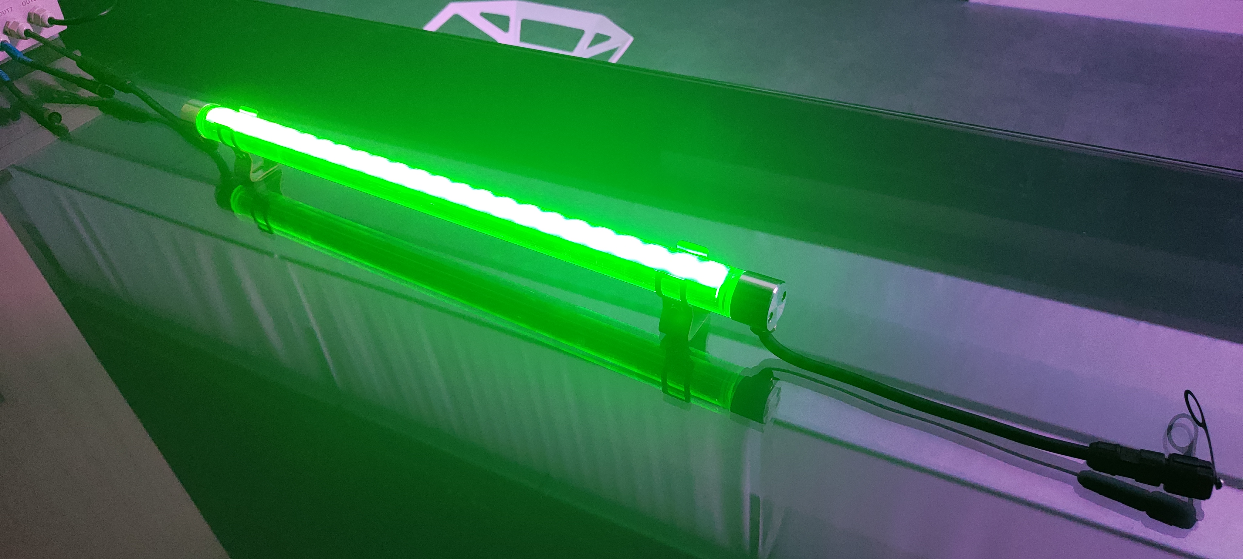 LPL-OP-D30 LED pool light side view