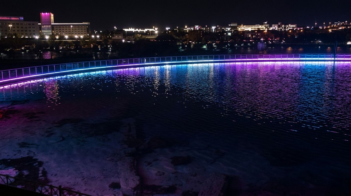 LPL-OP-D30 underwater lighting impression | TPK Lighting