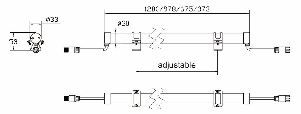 LPL-OP-D30 LED Pool Light detail