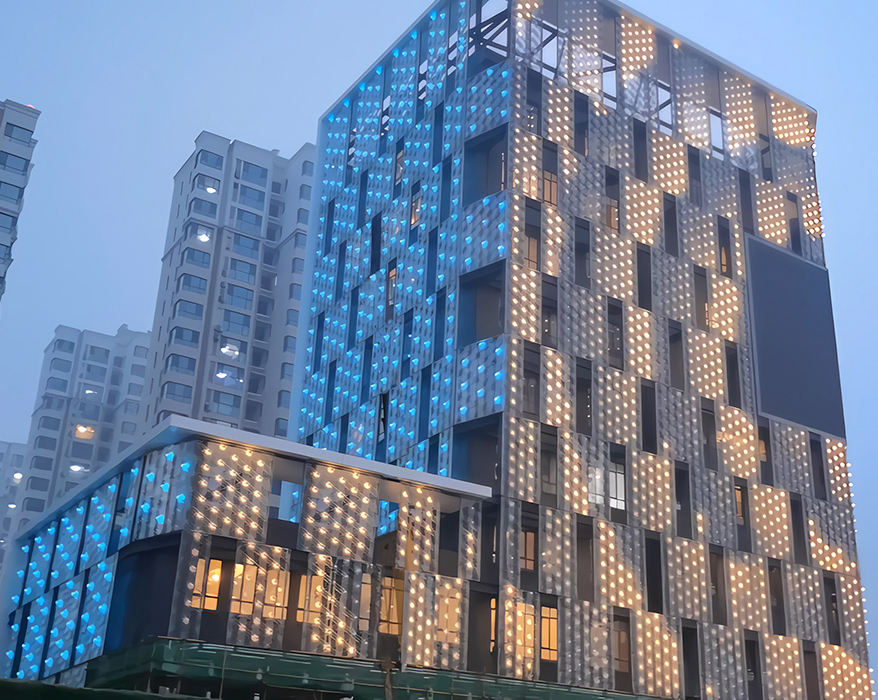 Impression 2 LED pixel light lighting for bridge structure | TPK Lighting