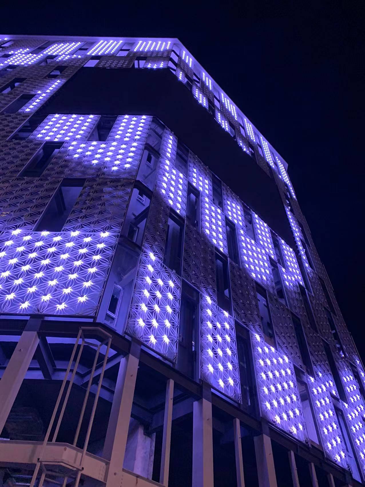 Impression 3 LED pixel light nightscape application | TPK Lighting