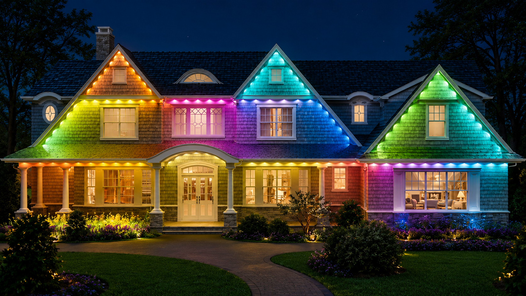 Impression 1 RGB pixel string light lighting for architectural project | TPK Lighting