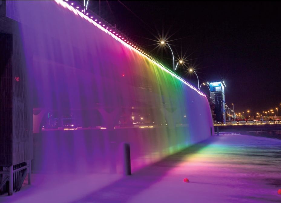 Impression 1 LED wall washer lighting for architectural project | TPK Lighting