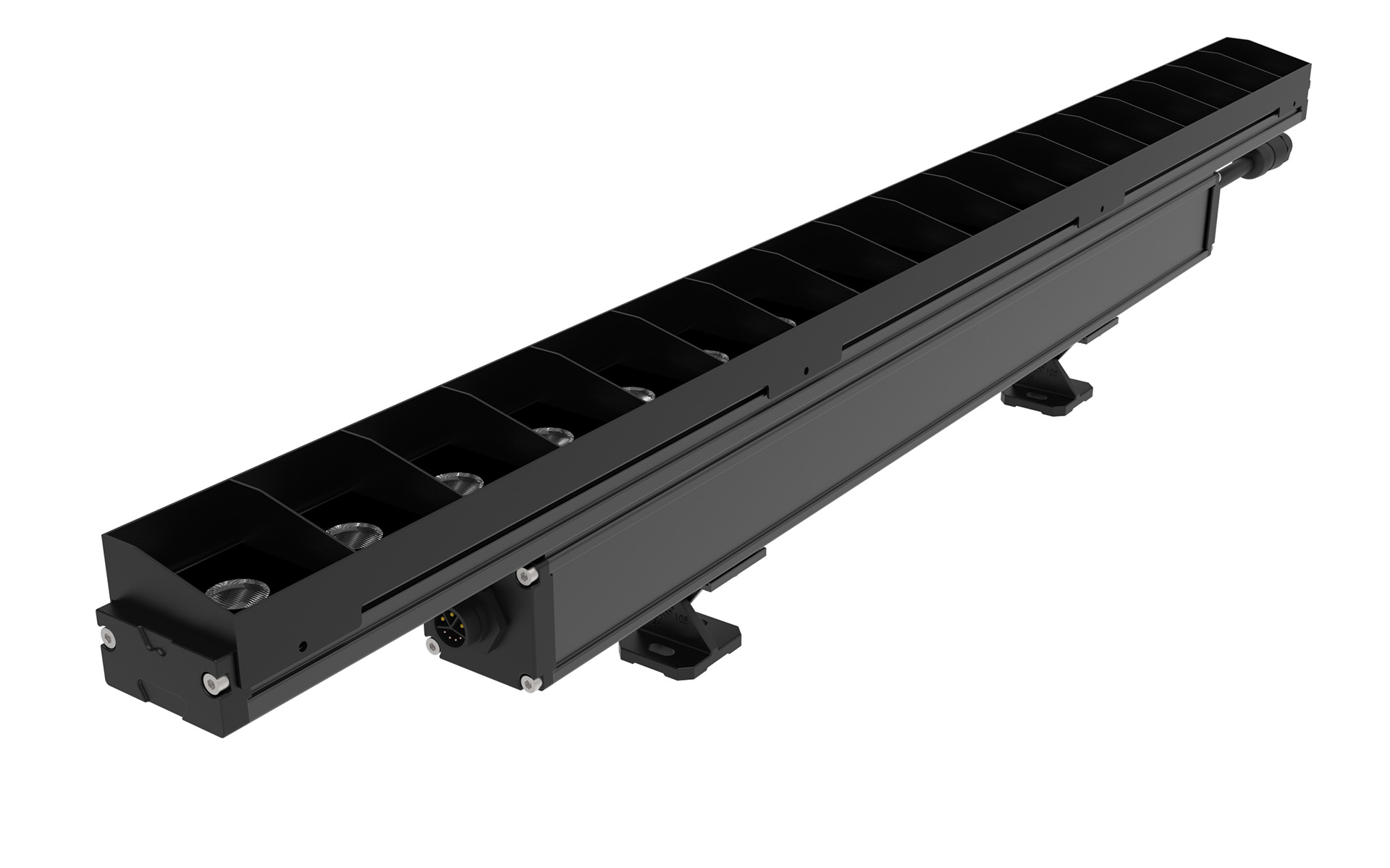 LWW-WZB-W55 LED wall washer optic detail