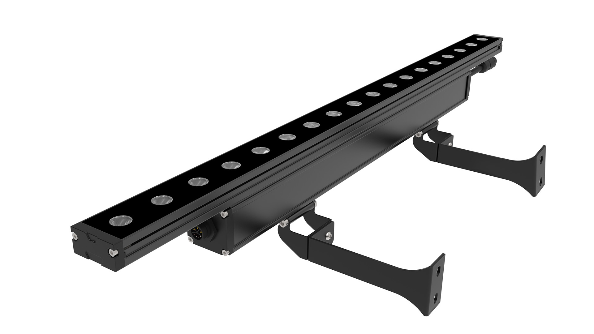 LWW-WZB-W55 LED wall washer installation view