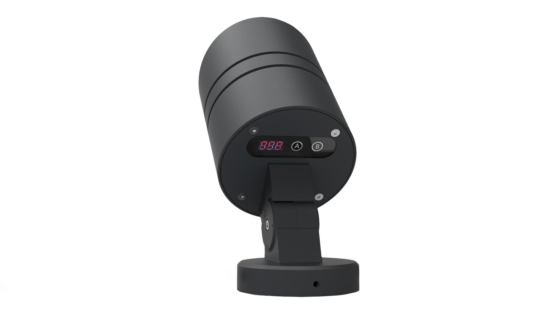 SP-PZT LED floodlight side view