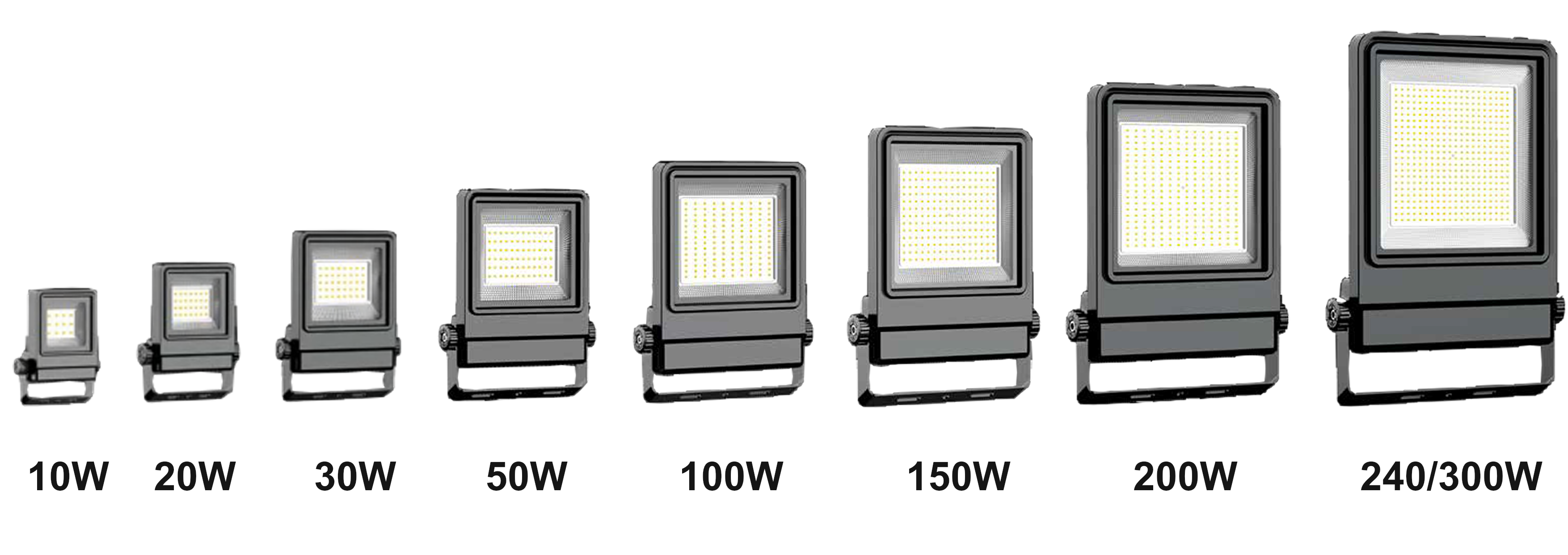 YXYDF2 30W-300W IP66 LED floodlight for architectural facade and landscape lighting