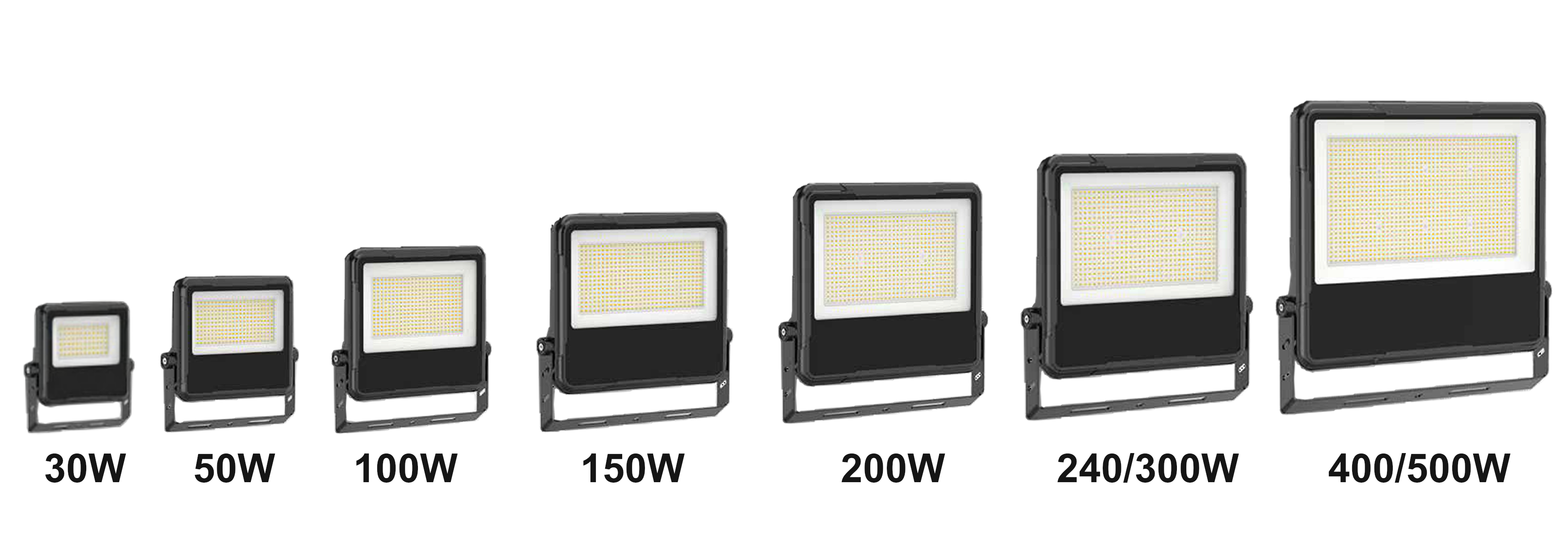 YXYDF3 30W-500W IP66 LED floodlight for infrastructure and landscape lighting