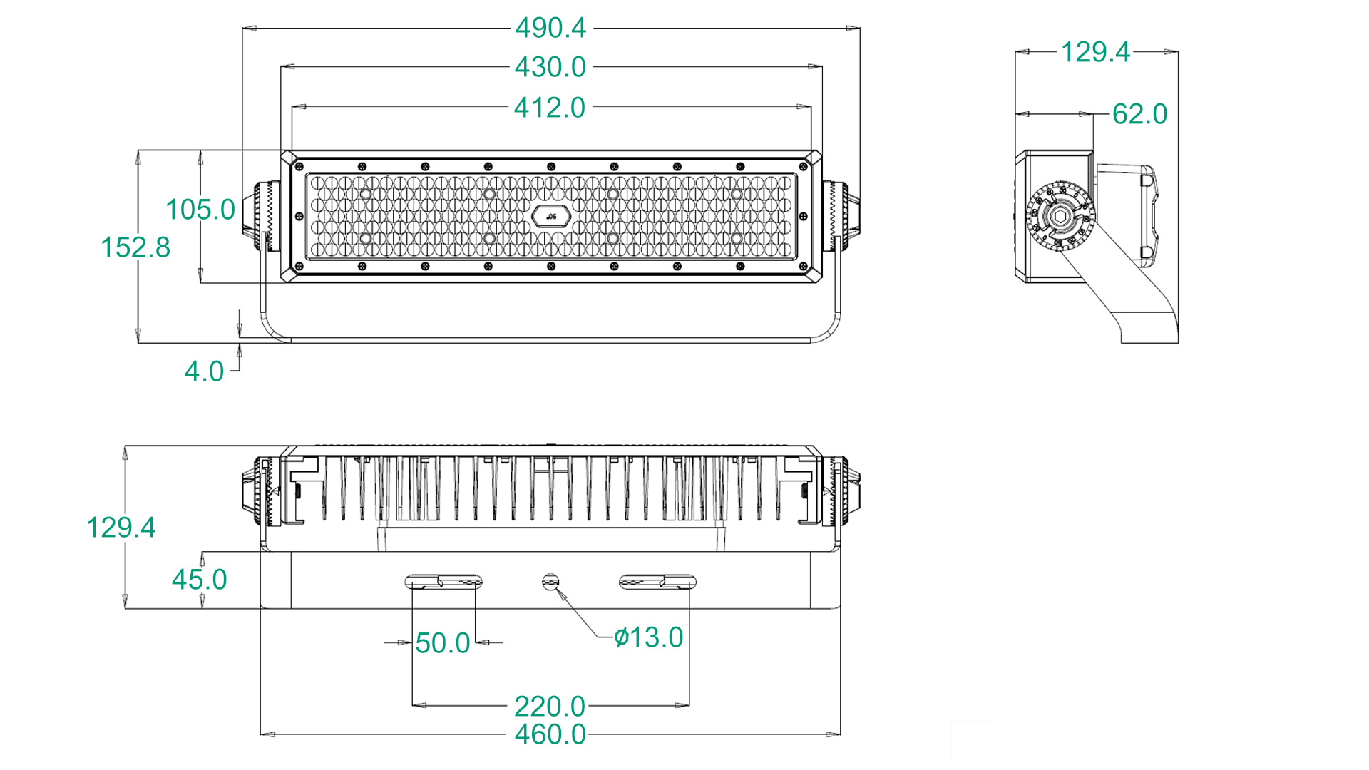 YXYSW5 LED投光灯 应用预览