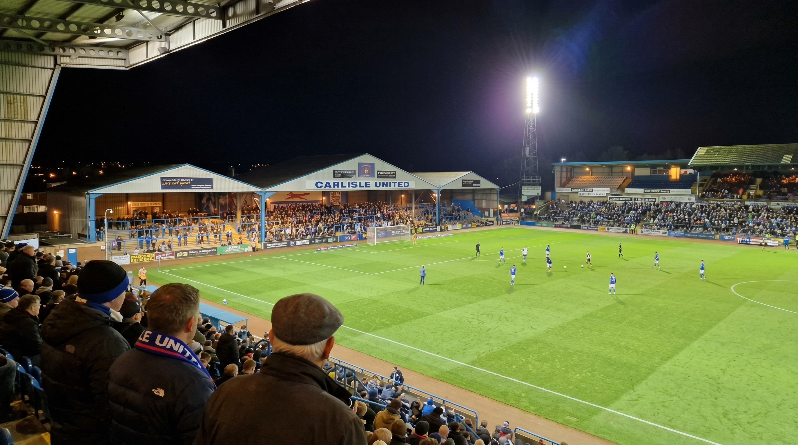 Carlisle Grounds sports ground lighting project in Bray, Ireland