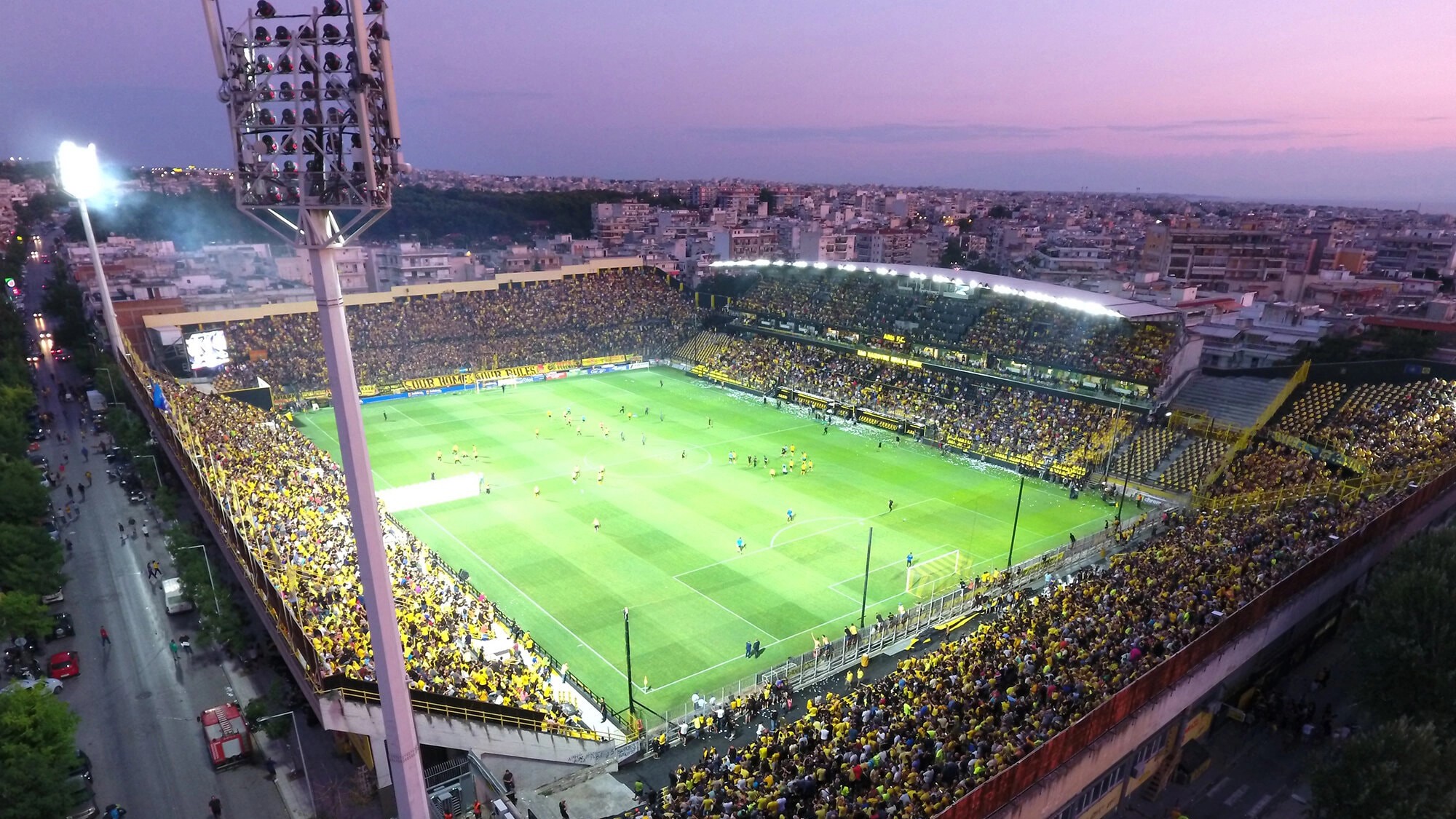 Kleanthis Vikelidis Stadium project – site photograph 2