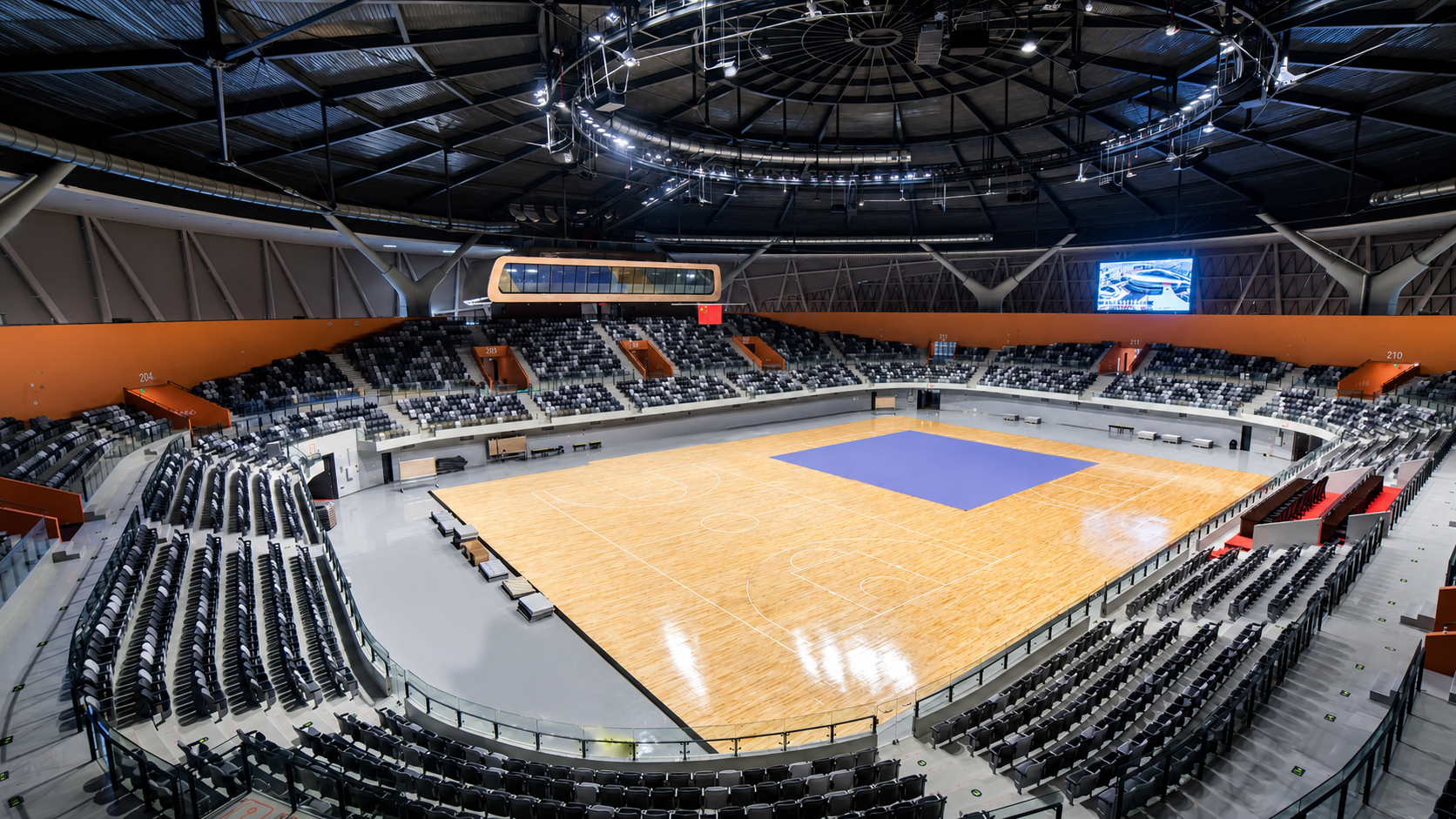 Zhaoqing New District Sports Center Arena project – site photograph 3