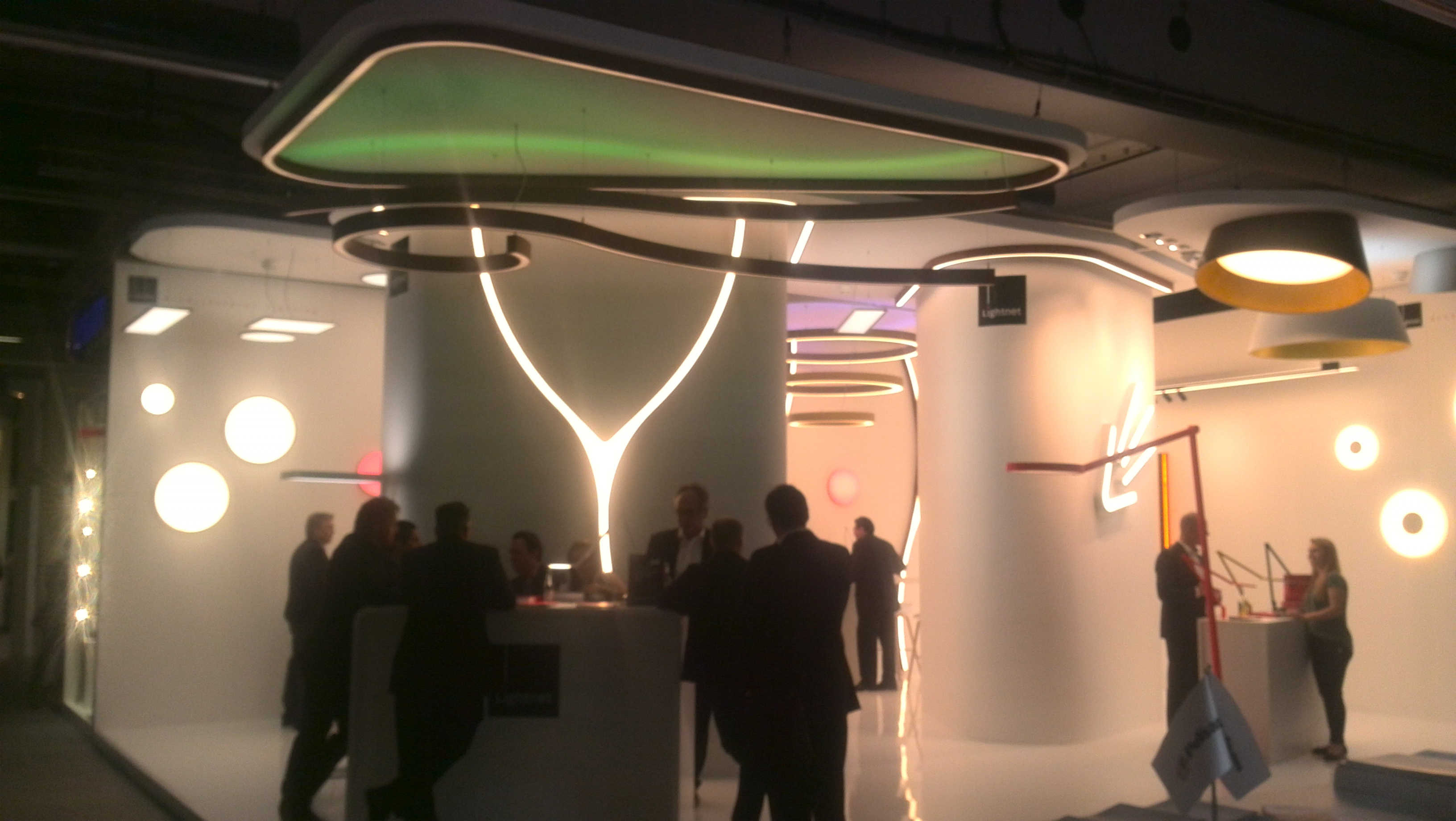 TPK Lighting team at the Frankfurt Lighting Fair.